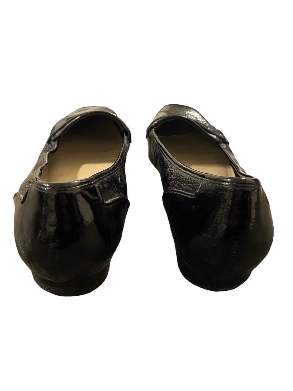Enzo Angiolini Black Patent Leather Loafers - Picture 6 of 12